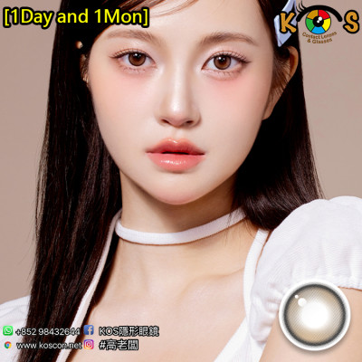 [1Day and 1Month]Olola IDIFF Meow Coon Brown 미유 쿤 브라운